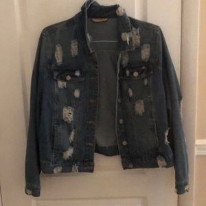 Highway Jeans cropped jean jacket